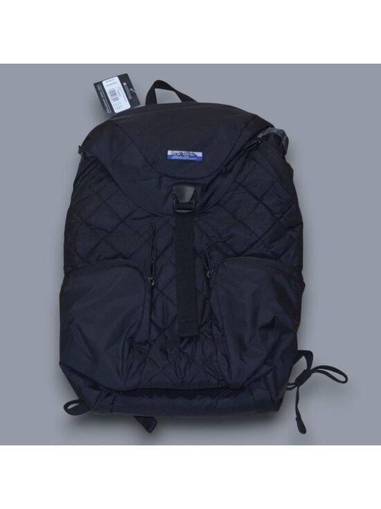 NEW Eddie Bauer Kinzie Quilted Rucksack Backpack Black Lightweight Travel main image 5